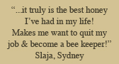 Natural Beekeeping Australia Testimonials